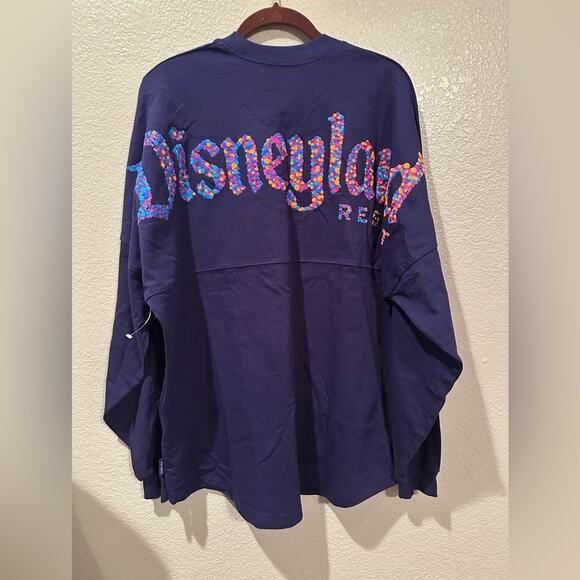 NWOT Disney Parks Walt Disneyland Confetti Spirit Jersey Sz L - Picture 4 of 4